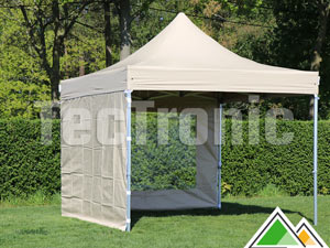 easy-up tent 4x4 Solid 50 pvc