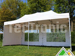 easy-up tent 3x6 Solid 50 pvc