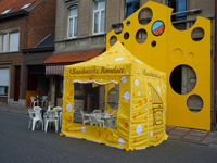 Full colour bedrukte tent 3x3