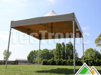 Stevige 4x4 easy-up tent Solid 50 met alu frame