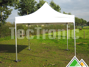 easy-up tent 3x3 Solid 50 pvc