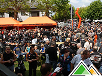 3x6 promotietenten voor Harley Davidsonclub Assenede